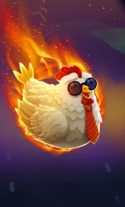 Flaming Chicken Highway Hazard